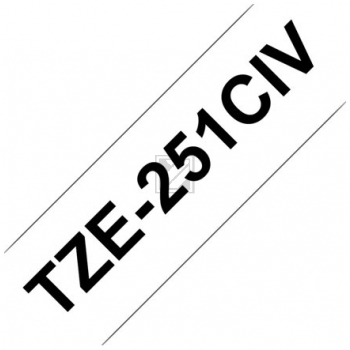 TZE231 CIV / original / Farbband black / TZE231CIV