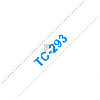 TC293 // Blue on White// original // Tape 9mm f. B / TC293