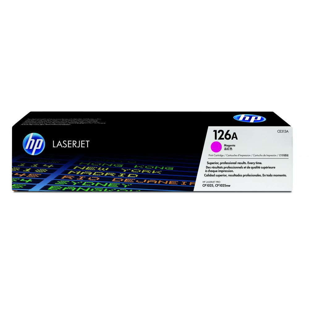 CE313A // 126A / magenta / original HP Toner magenta / CE313A / 1000 S.