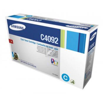 SU005A // CLTC4092S / cyan / original SAMSUNG Toner cyan / SU005A / 1000 S.