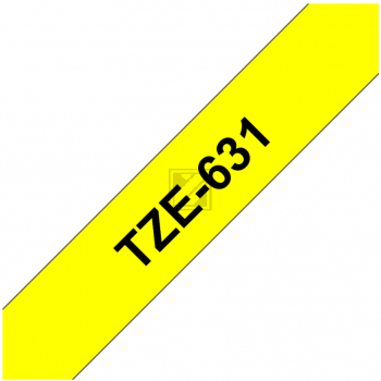 TZE631 // BK on Yell. // original // Schriftband / TZE631
