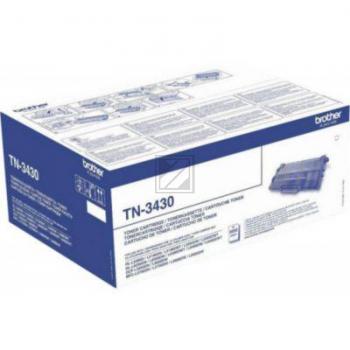 TN3430 / schwarz / original BROTHER Toner schwarz / TN3430 / 3000 S.