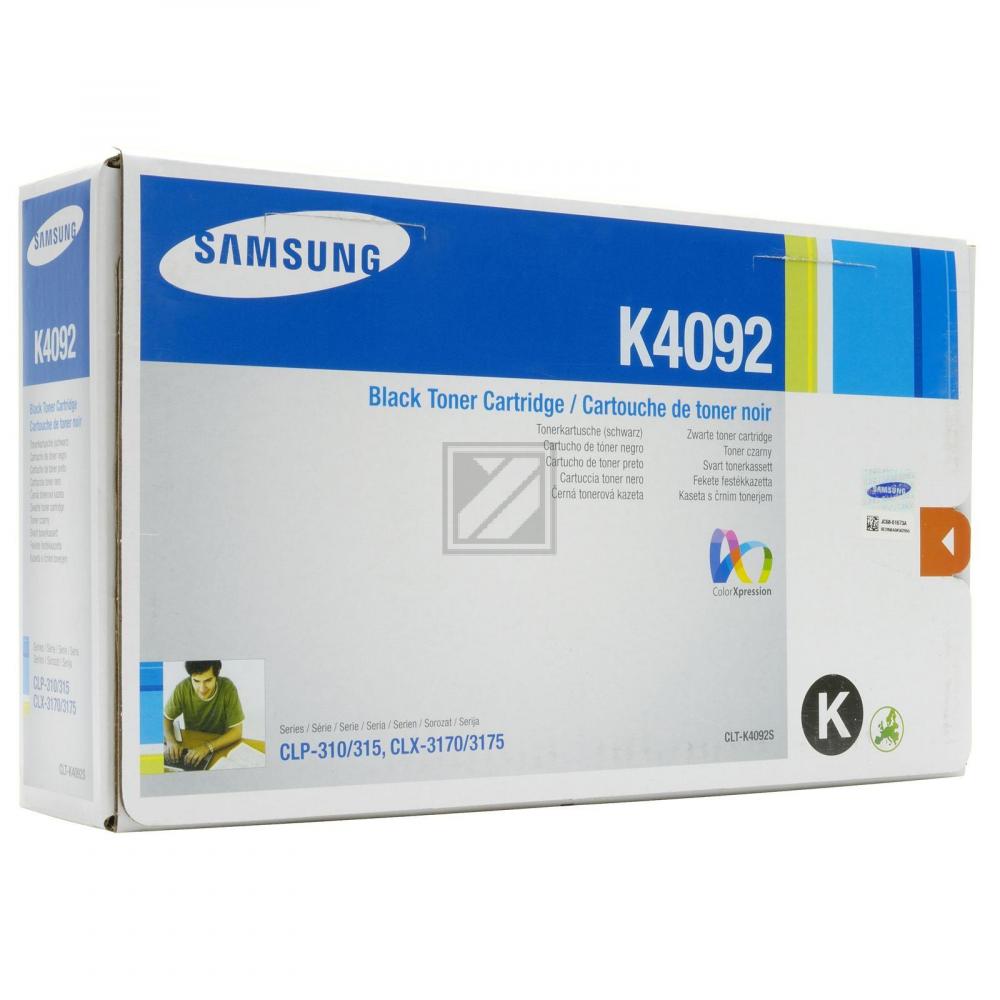 SU138A // CLTK4092S / original SAMSUNG Toner schwarz / SU138A / 1500 S.