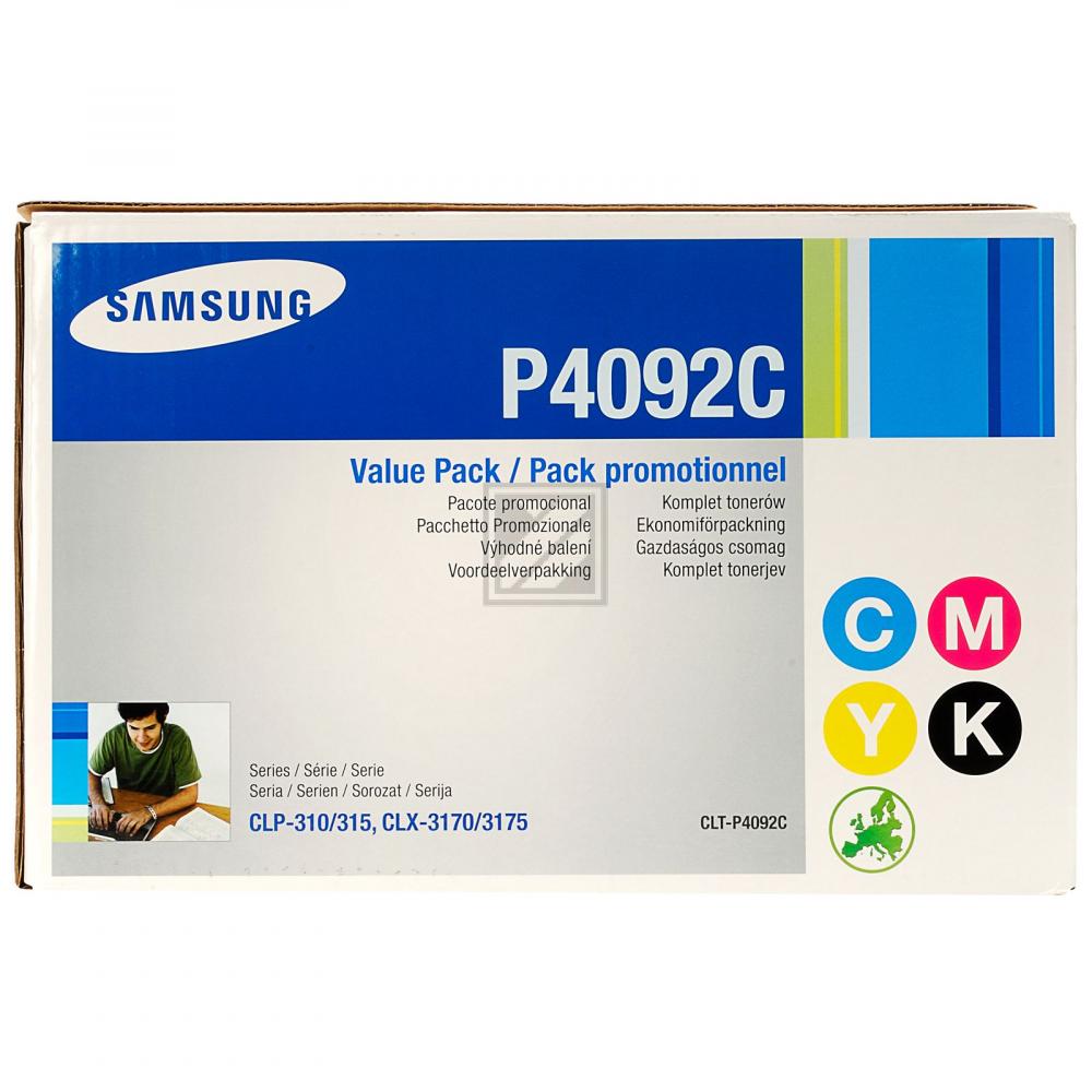 SU392A // CLTP4092C / original SAMSUNG Toner MultiPack / SU392A