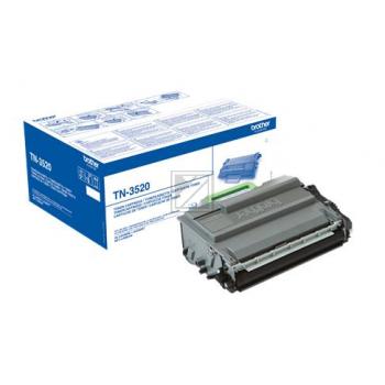 TN3520 / schwarz / original BROTHER Toner schwarz / TN3520 / 20000 S.