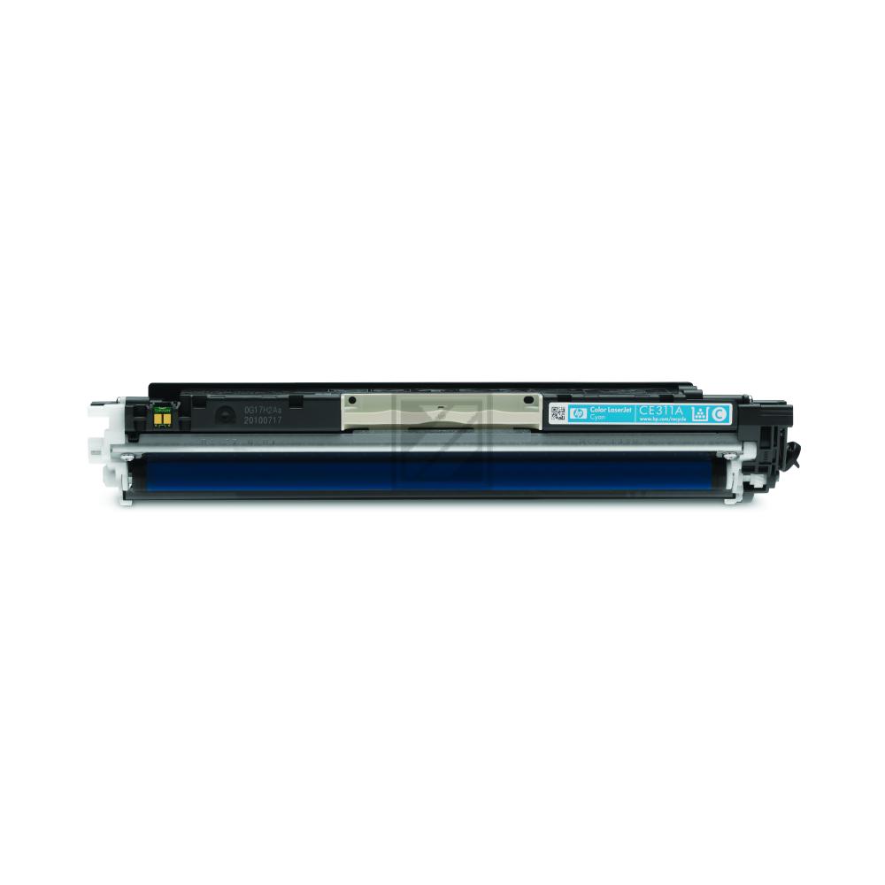 CE311A // 126A / cyan / original HP Toner cyan / CE311A / 1000 S.