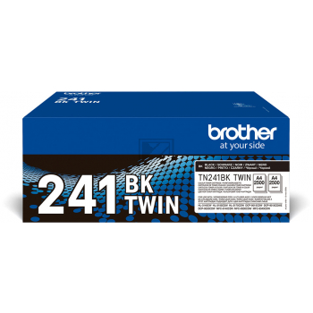 TN241BKTWIN / schwarz / original BROTHER Toner schwarz / TN241BKTWIN / 2500 S.